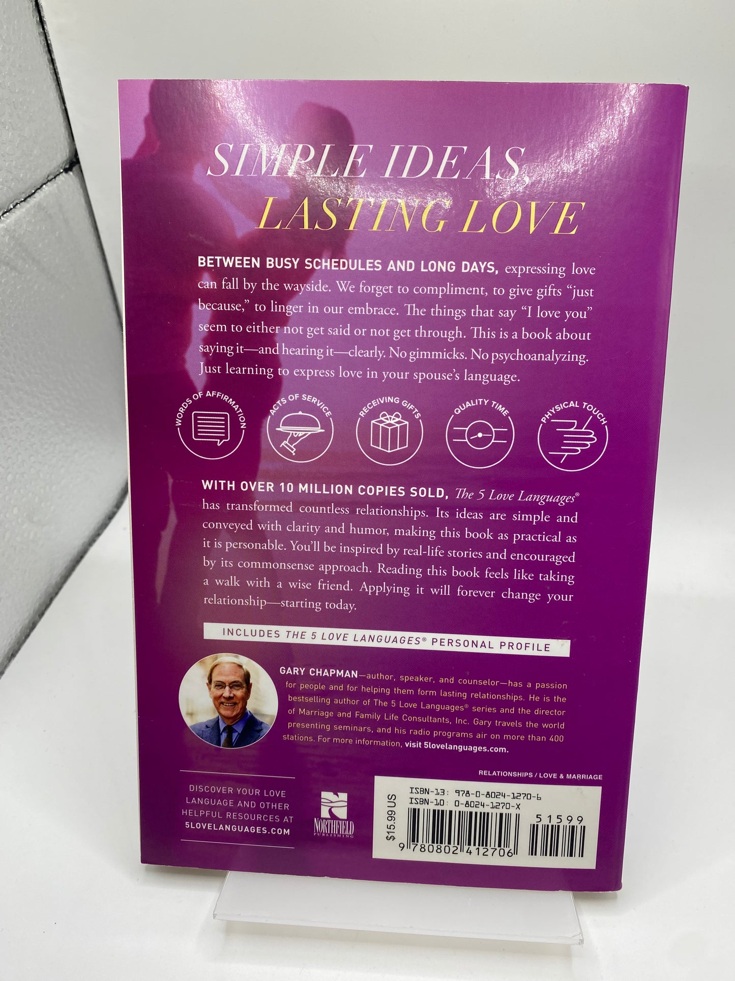 The 5 Love Languages book