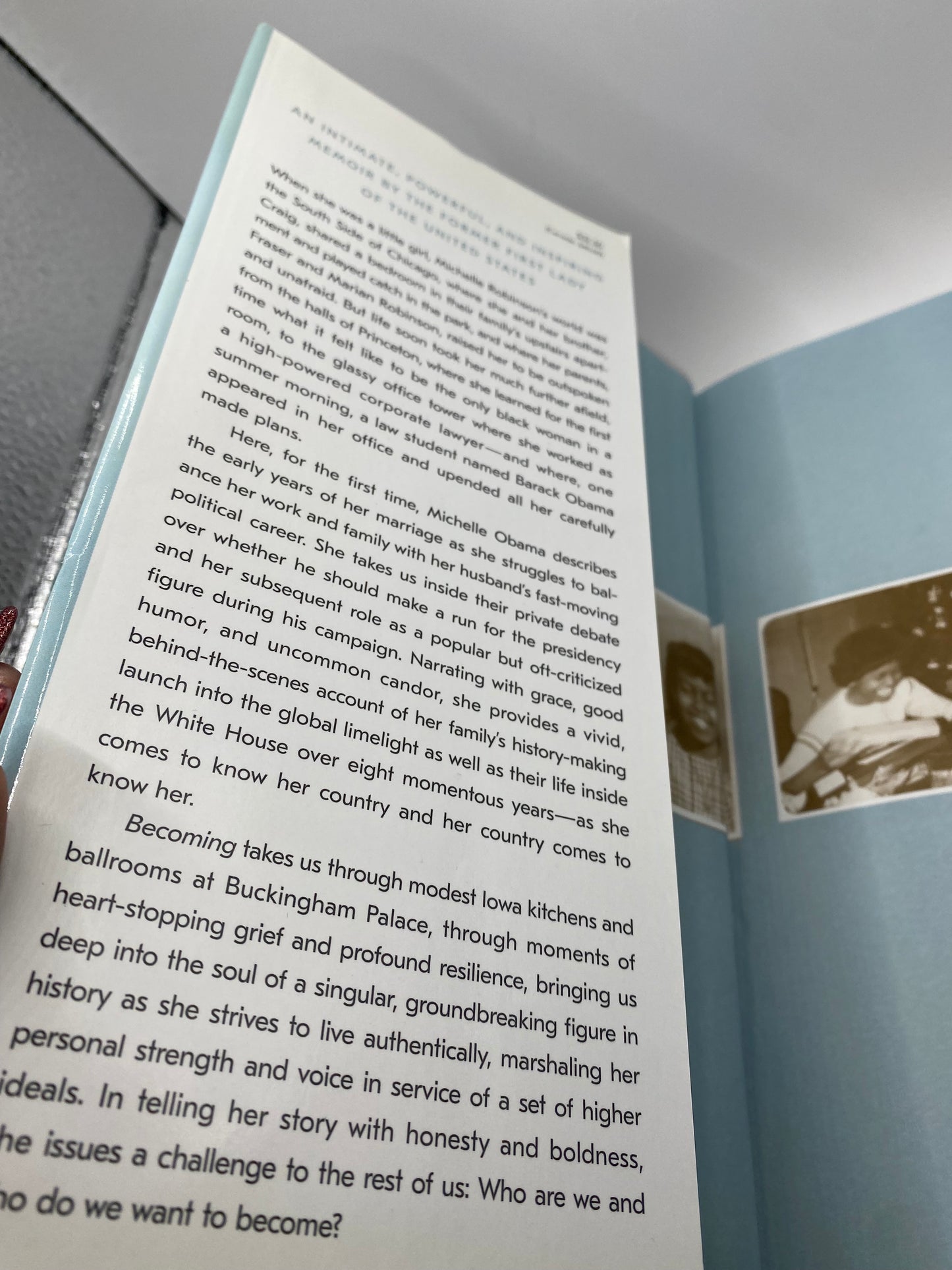 Becoming book